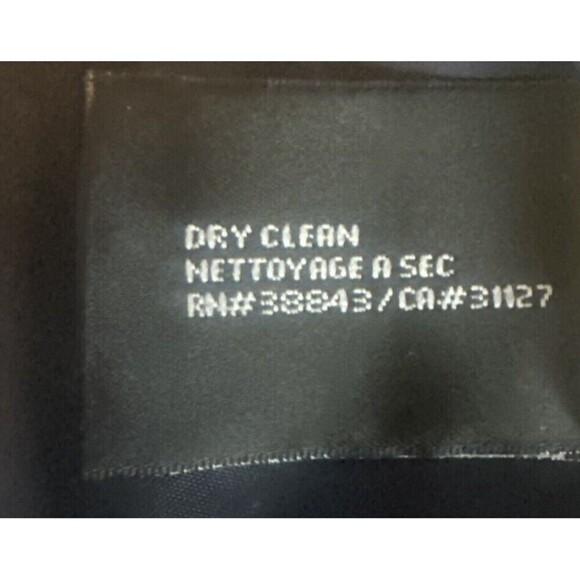 Women’s DKNY Gray Wool Blend Babydoll Peacoat Fully Lined Size 12 Petite MINT - Picture 10 of 10